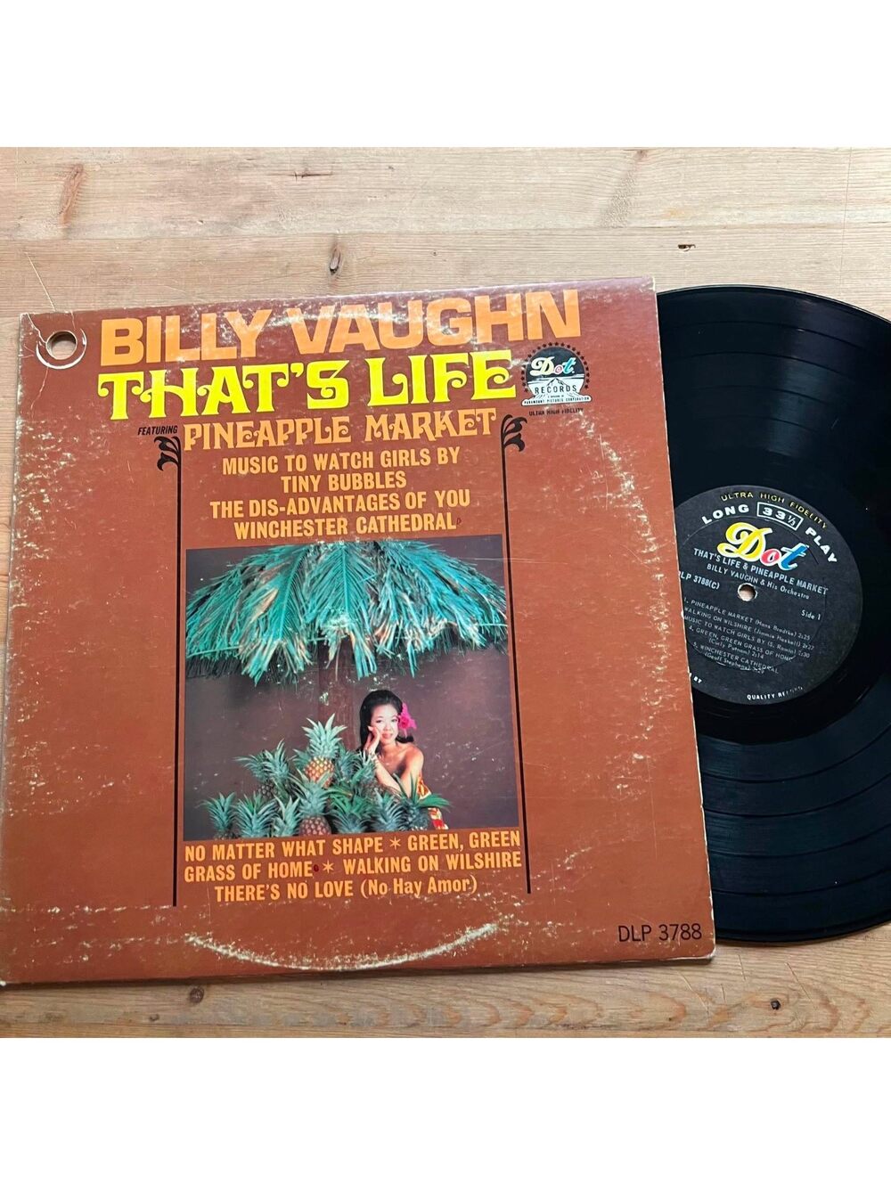 Billy Vaughn - That's Life & Pineapple Market 33rpm VG+ VR26